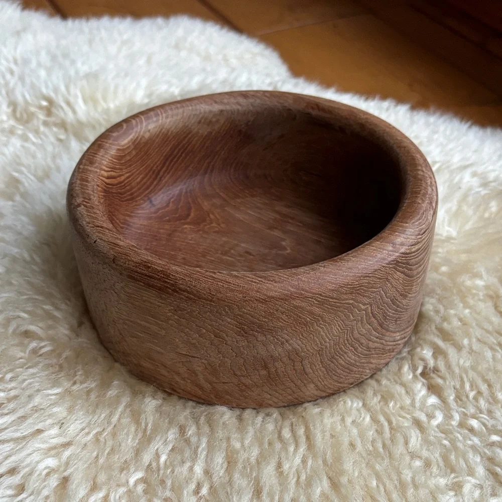 Vintage Wooden Bowl